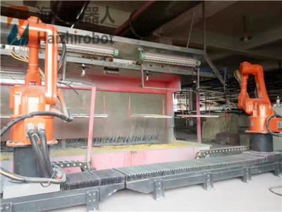 導(dǎo)軌追蹤噴涂機器人