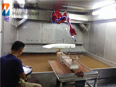 汽車內(nèi)飾噴漆機器人