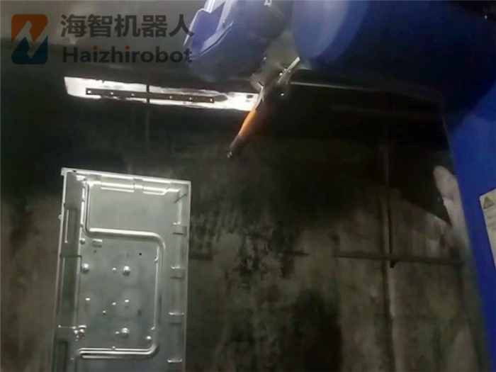 電視機(jī)配件噴涂機(jī)器人（機(jī)箱后蓋，前面板、中框）(圖1)