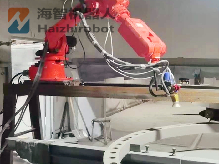 噴鋅機械手 熱噴涂設備編程調(diào)試